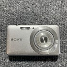 Sony Cyber-shot Dsc-w710 16 1mp Silver Compact Camera 5x Zoom Tested working