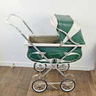 Vintage Baby Doll Pram Stroller Carriage Buggy For Large Dolls Or Decor