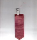 1959 Cuba Fidel Castro Revolution De La Libertad Park Ticket ribbon