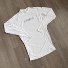 O neill Rash Guard Mens Xl White Long Sleeve 50  Uv Surf Swim Shirt Tee