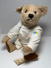 Rare 2002 Steiff Teddy Bear Racer Bmw Dealer Ltd Edition  1344 W  Box - Mint 