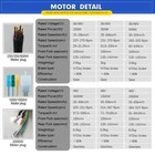 E-bike Conversion Kit 36v 48v 350w-2000w Brushless Front Rear Hub Motor Wheel