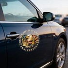 250th Anniversary Usa Car Window Decal Stickers - Patriotic Eagle   Statue Of