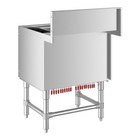 24  X 24  Underbar Ice Bin W  10 Circuit Post-mix Cold Plate   Bottle Holders