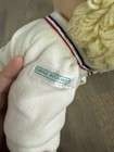 Cabbage Patch Kids 20in Vintage 1980 Signed Doll Blonde Yarn Hair Blue Eyes