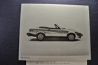 1980 Triumph Tr8 Convertible Press Release Photo  text Sheet Excellent Original