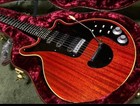 Electric Guitar Sei Brian May Kz Red Rare Vintage Japan Sgtro60714   Hard Case