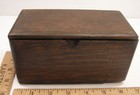 Antique 1889 Singer Sewing Machine Oak Wood Folding Puzzle Box Some Attachments