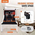 Foldable Basketball Arcade Game 2 Player Home Dual Shot Sport With 5 Balls 
