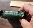 Original Small First Aid Dressing Us Army Carlisle Bandage Wwii Medical Medic