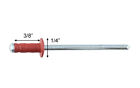 100 1 8  White Aluminum Pop Rivets - Up To 1 4  Grip Range  2097