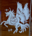 Pegasus Beveled Mirror Fantasy Mythical Magic  10  X 12 
