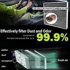 Cf11809 Cabin Air Filter W activated Kit For Chevy Silverado 1500-6500