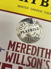 Music Man Feb 2022 Broadway Musical Opening Night Playbill W Sticker Seal  Bcefa