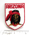 Vintage Arizona Jacket Patch Native American Indian Travel Souvenir