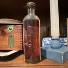 Tuttle s Elixir Veterinary Liniment Antique Clear Medicine Bottle