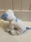 Ty Pluffies Baby Boy Pups Blue White Blue Spotted Puppy Dog Lovey Plush 2006