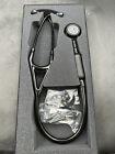 3m    Littmann   Core Digital Stethoscope 8480 Black Chestpiece Tube Stem Headset