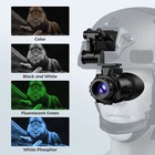 Night Vision Monocular 2k 60hz Digital Night Vision Goggles Helmet Mountable 