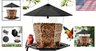 Elegant Hanging Bird Feeder For Wild Birds - 3lb Squirrel Proof Design