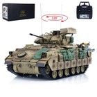 1 16 Tongde Rc Battle Tank M2a2 Bradley Infantry Fighting Military Vehicle Smoke