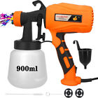 High Pressure 900ml Electric Spray Gun Airless Hvlp Paint Sprayer Handheld Diy 