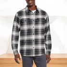 Orvis Men s Big Bear Heavyweight Flannel Shirt Cotton Black Size L