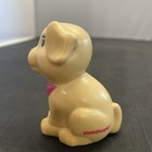 Fisher Price Little People Barbie Friend Part Vet Pet Dog Puppy Pink Collar Dr