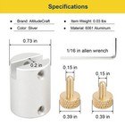 20pcs Bullet Comparator Kit Headspace Gauge For Reloading Headspace Gauge Kit