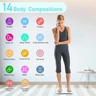 Asligtco Digital Body Weight Scale Bathroom Bluetooth Body Fat Scale Smart Gift