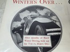 Antique 1932 Mobile Oil Print Ad Advertising 21   x14 5    Vacuum Oil Company
