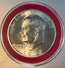 1972-s Eisenhower Silver Dollar Uncirculated 40  Silver  1 Us Mint Coin