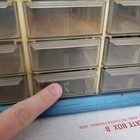 Vintage 50 Drawer Metal Akro-mills Small Parts Storage Organizer Cabinet Bin Usa