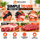 Handheld Fat Trimmer For Beef   Pork u-shaped Curved Holder Targets Surface Fat