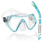  Professional Snorkeling Snorkel Diving Scuba Package Set With Anti-fog Coated 