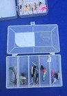 Assorted Lot Of 50 Fly Fishing Flies With 4 Cases