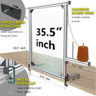 Tufting Frame 35 5   Rug Tufting Frame Tufting Kit  Aluminum Metal Tufting Frame