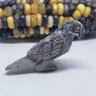 Zuni Picasso Marble Eagle Fetish By Michael Coble Signed Native American 