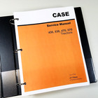 Case 430 530 470 570 Tractor Service Repair Manual Technical Shop Book Overhaul