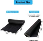 Weed Barrier Landscape Fabric 13 108ft 5 8oz Geotextile Weed Control Mat