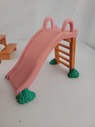 Loving Family Dollhouse Slide And Picnic Table Outdoor Play Fisher Price 