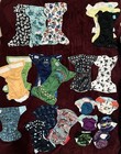 Cloth Diaper Bundle - 33 Diapers   34 Inserts   3 Swim Covers  Pocket Aio - Used