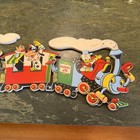 Vintage 1950   s Walt Disney   s Disneyland Pin-ups No  304 Casey Jr  Complete W box