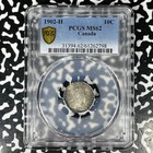 1902-h Canada 10 Cents Pcgs Ms62 Lot g1206 Silver  Nice Unc 