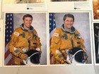 1982 Nasa Sts-5 Columbia Space Shuttle Rockwell Promo Photo Lot   Party Flyer 