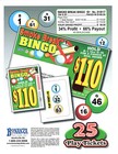 Pull Tickets Instant Tickets - 6 Pack Smoke Break Bingo