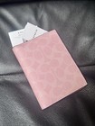 Nwt Coach Signature Passport Card Case Powder Pink Cw170