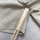 Harley-davidson Overalls Mens Xl Beige Denim Bib Cargo Shortalls 7in Inseam Usa