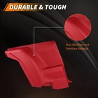 For 72-81 Camaro Firebird L r Lower Plastic Rear Armrest Seat Side Panels Red