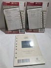 Day Runner Pro Business-system  Covey Seven Habits Lined Pages Lot Of 3